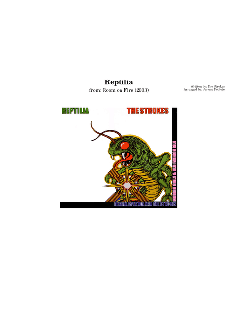 Reptilia – The Strokes (Jazz Quartet Arrangement)