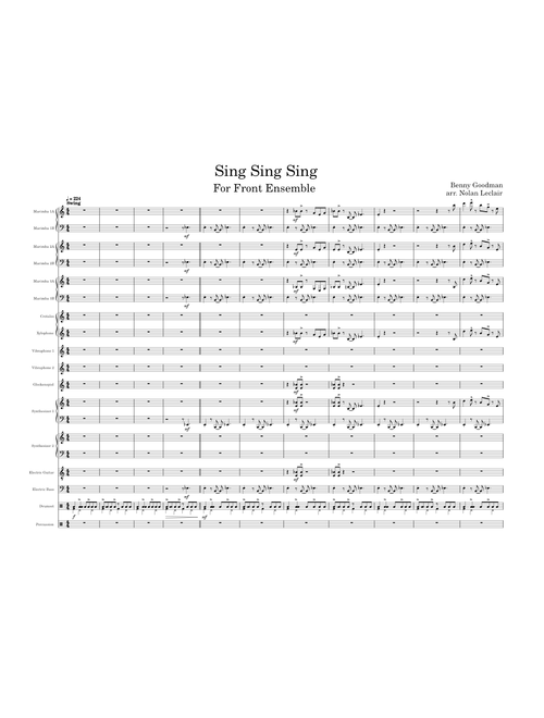 Sing Sing Sing – Benny Goodman Sing Sing Sing