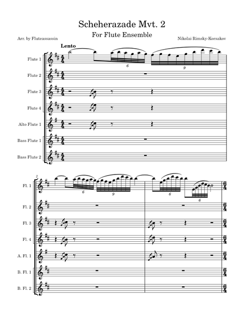 Scheherazade II: Story of the Kalendar Prince - Nikolai Rimsky