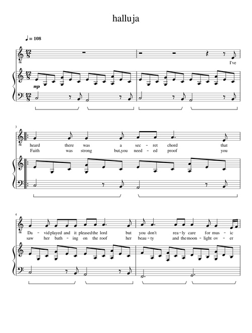 Hallelujah – Rufus Wainwright