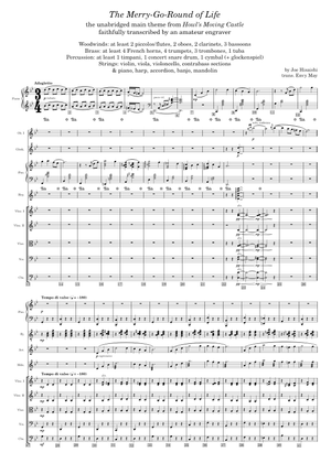 Merry-Go-Round of Life – Joe Hisaishi Merry-Go-Round of Life (Oboe