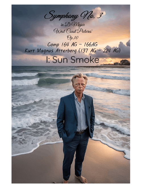 Atterberg - Symphony No. 3 "West Coast Pictures" | I. Soldis/Sun Smoke | Orchestral score