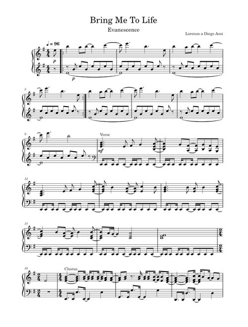 Bring Me to Life – Evanescence