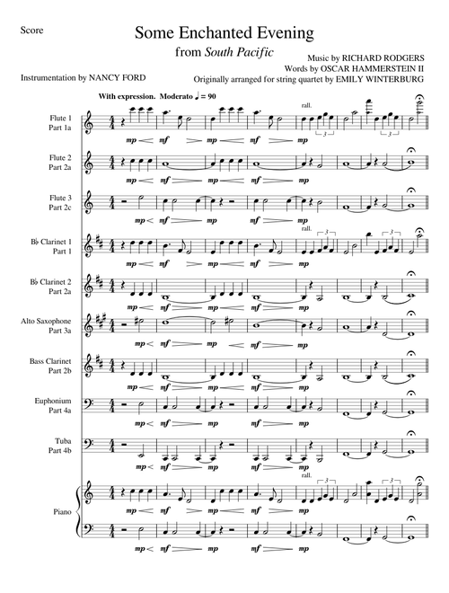 Some Enchanted Evening – Rodgers & Hammerstein