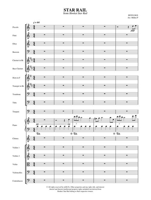 星穹铁道 | Star Rail - Arranged for Full Orchestra – HOYO-MiX