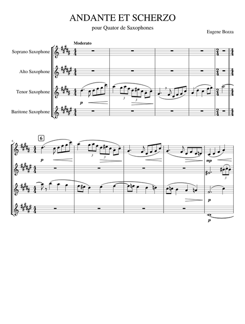 Andante et Scherzo
