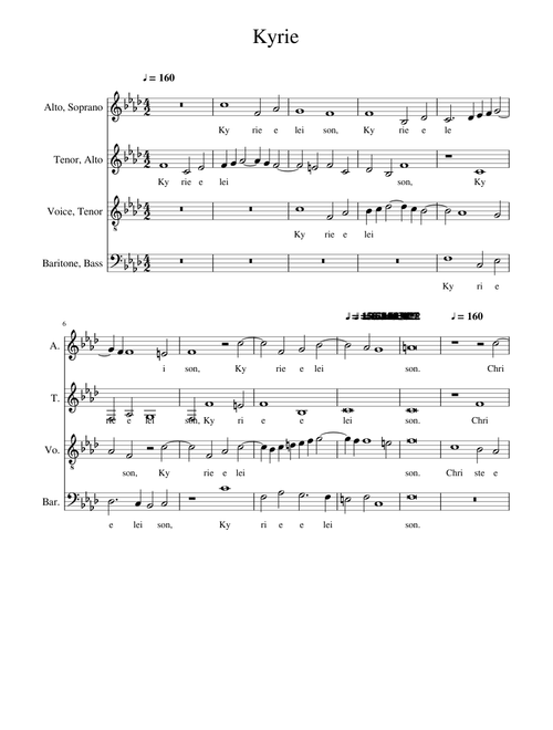 William Byrd Mass for Four Voices