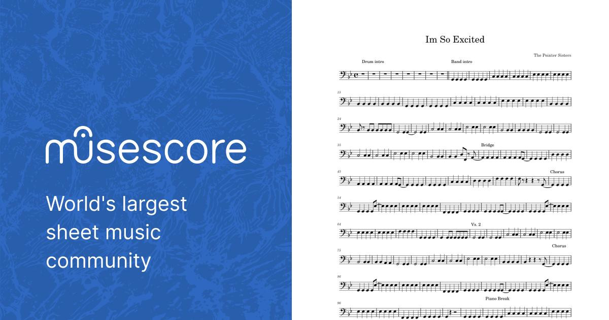 im-so-excited-the-pointer-sisters-im-so-excited-bass-sheet-music-for
