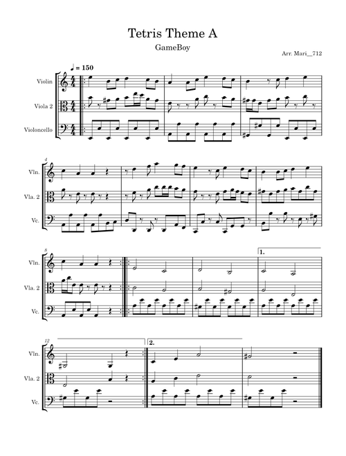 Tetris Theme A