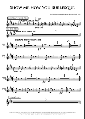 Play Official version of Show me how you burlesque Sheet