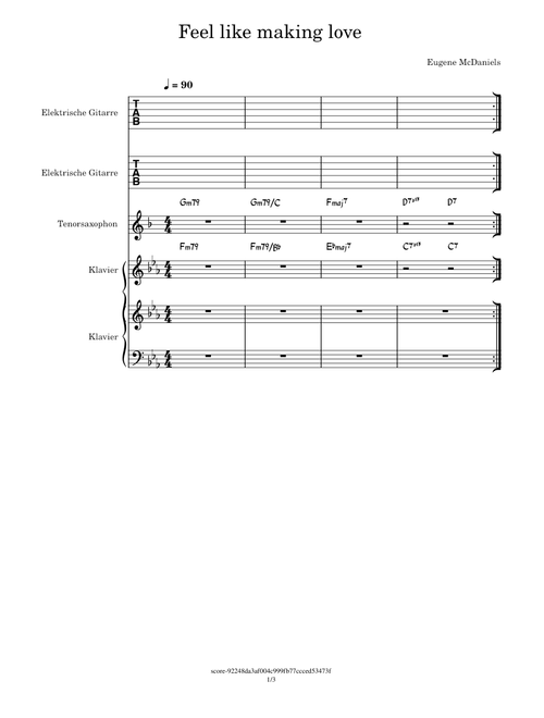 Feel like making love – Roberta Flack