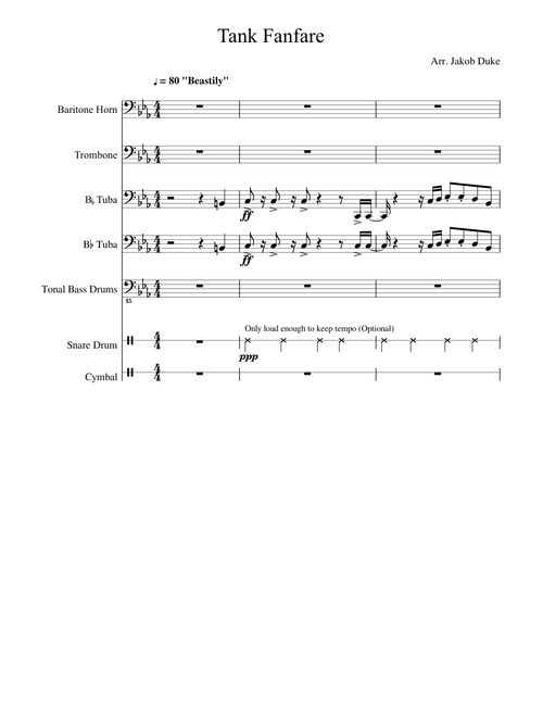 Tank Fanfare - Low Brass Fanfare