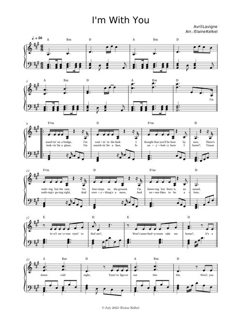 I'm With You – Avril Lavigne