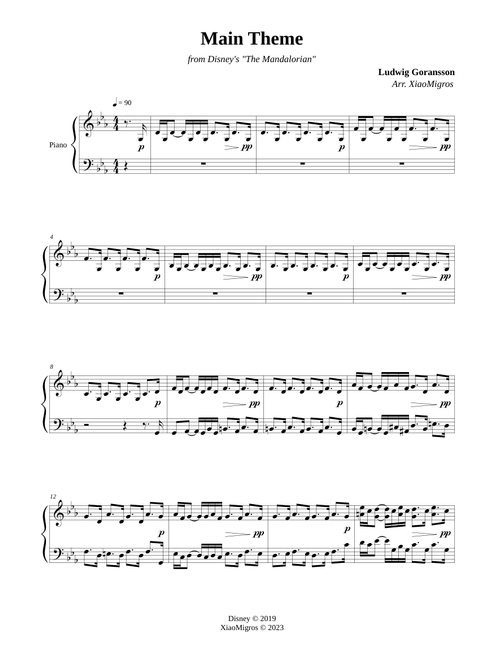 The Mandalorian - Main Theme