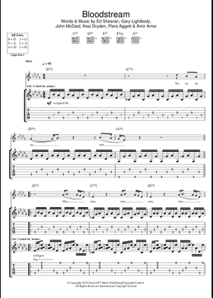 Play Official version of Grade 8 Sheet Music by Ed Sheeran for