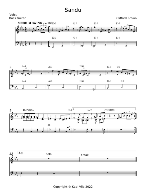 Sandu - Clifford Brown