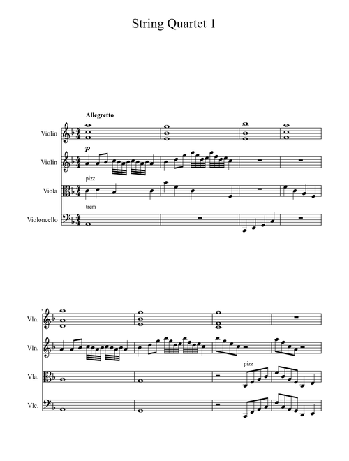 String  Quartet