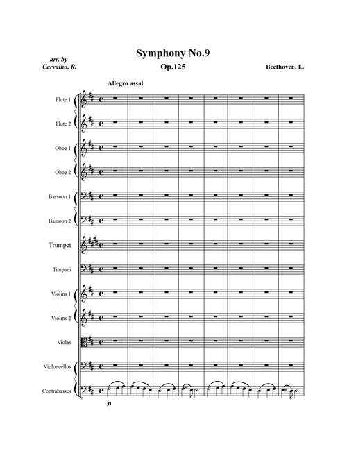 Beethoven Symphony No. 9 mov. 4