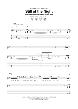 Play Official version of Slip of the tongue Sheet Music by