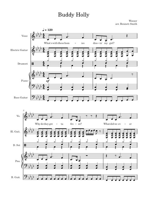 Buddy Holly – Weezer