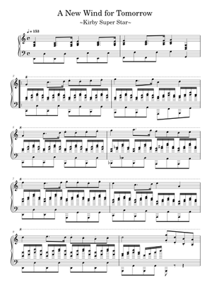 A New Wind for Tomorrow – Jun Ishikawa Sheet Music for Piano