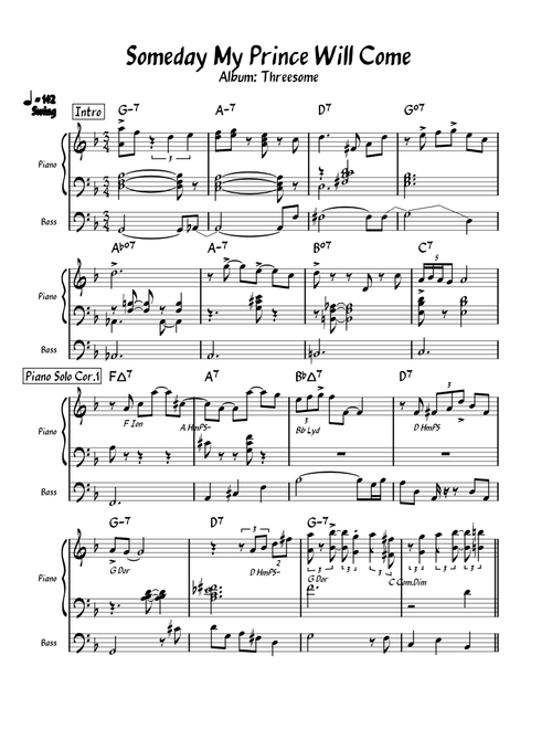 The Great Jazz Trio - Someday My Prince Will Come