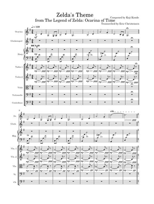Zelda's Theme - Ocarina of Time