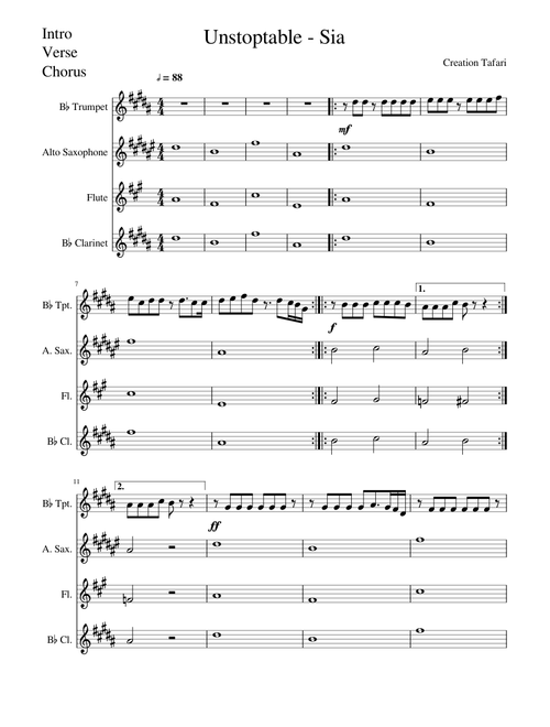 Unstoptable - Sia