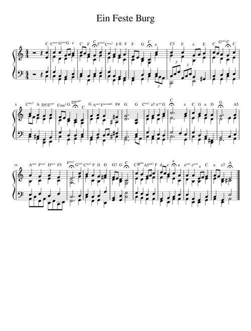 Bach Choral