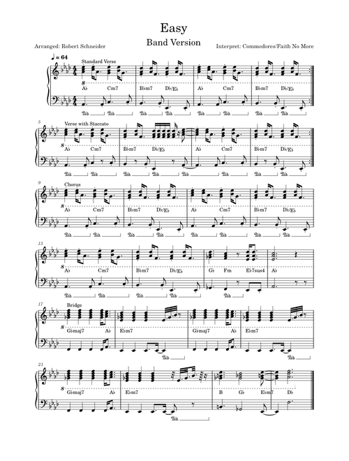 Easy - Faith No More (Band Version)