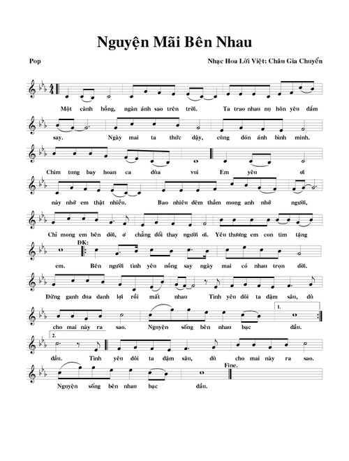 Nguyện Mãi Bên Nhau 2 - Châu Gia Chuyển (Piano Duet)