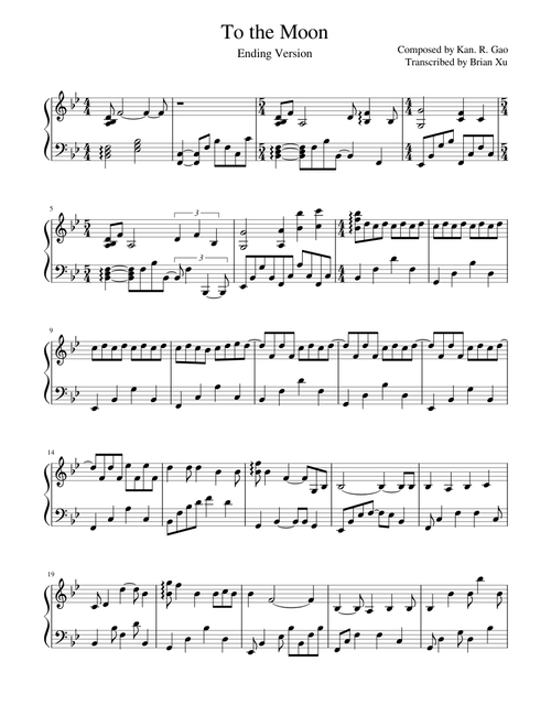 To the Moon (Ending Version)