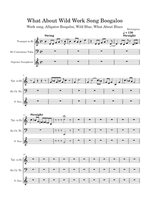 Work Song – Nat Adderly Sheet Music for Piano, Trombone, Saxophone ...