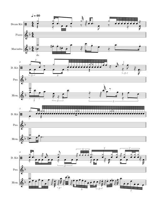 The black page – Frank Zappa