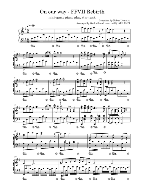 Final fantasy vii ahead on our way – Nobuo Uematsu