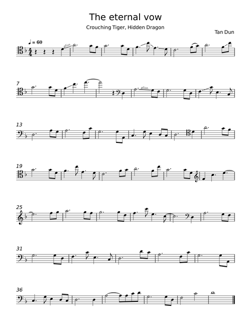 The eternal vow - Tan Dun