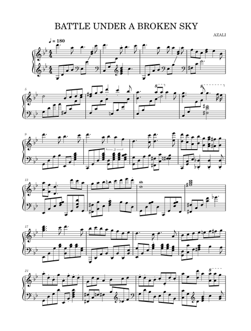 nueve9 | Free sheet music | Download PDF or print on Musescore.com