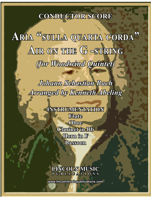 Bach - Aria "sulla quarta corda" - “Air on the G -string" (for Woodwind Quintet) (Arr. Kenneth Abeling) - Johann Sebastian Bach (Woodwind Ensemble)