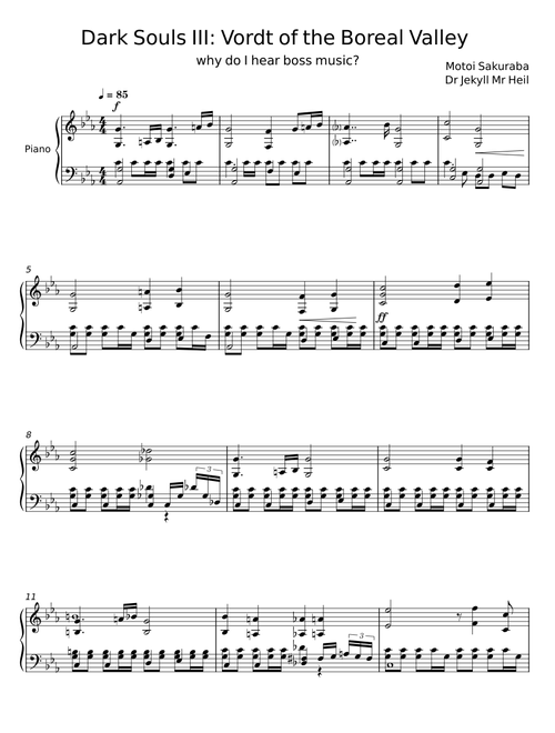 Dark Souls III Main Theme - Motoi Sakuraba