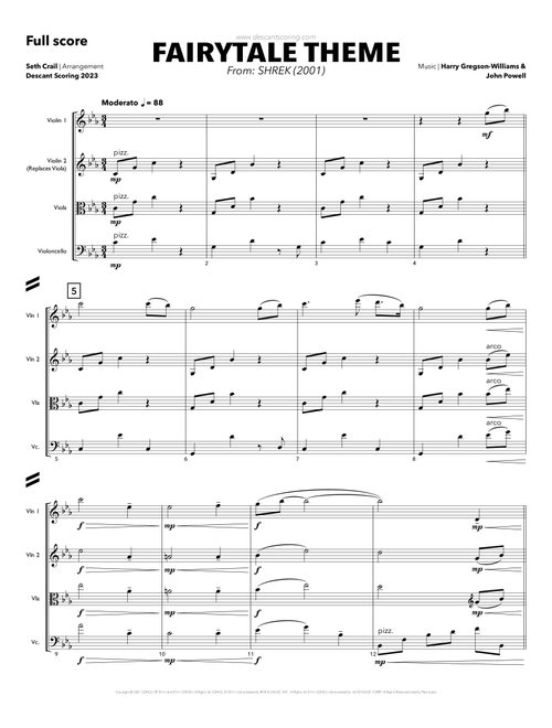 Fairytale Opening (Arr. Seth Crail) - Harry Gregson-Williams, John Powell (String Ensemble)