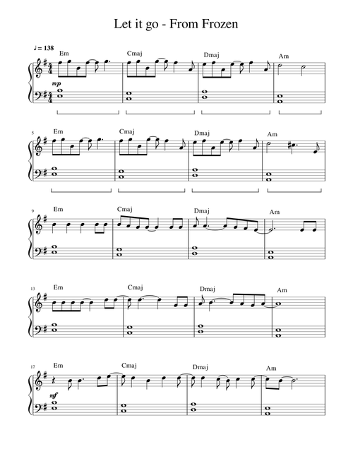 Let It Go – Kristen Anderson-Lopez & Robert Lopez
