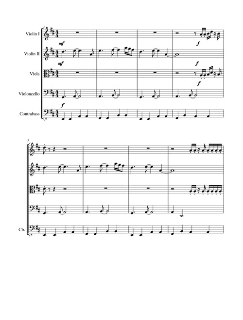 Never gonna give you up Strings