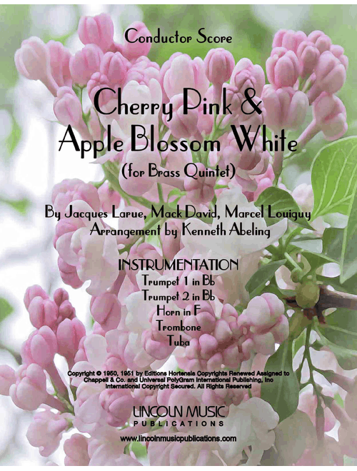 Cherry Pink And Apple Blossom White (Arr. Kenneth Abeling) - Alan Dale (Brass Ensemble)