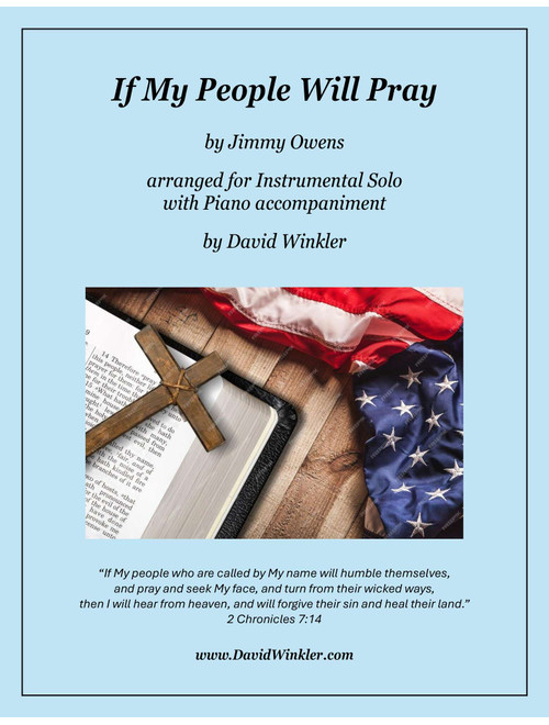 If My People Will Pray (Arr. David Winkler) - Jimmy Owens (Instrumental Solo (with Piano Accompaniment))