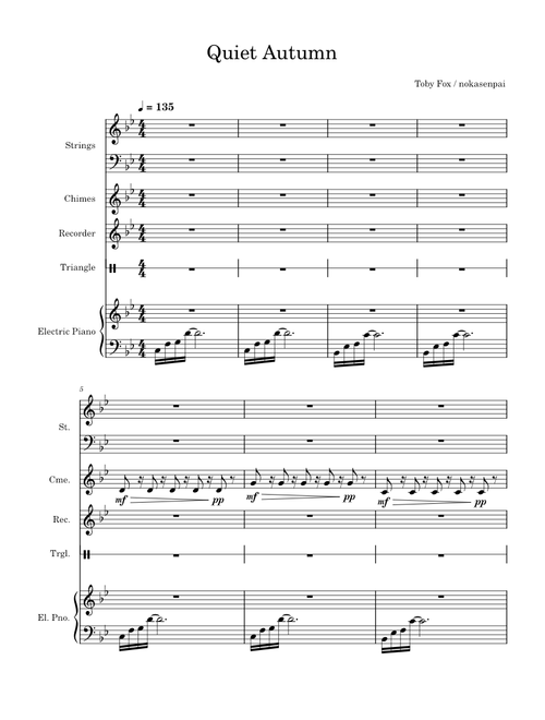 Quiet Autumn – Toby Fox
