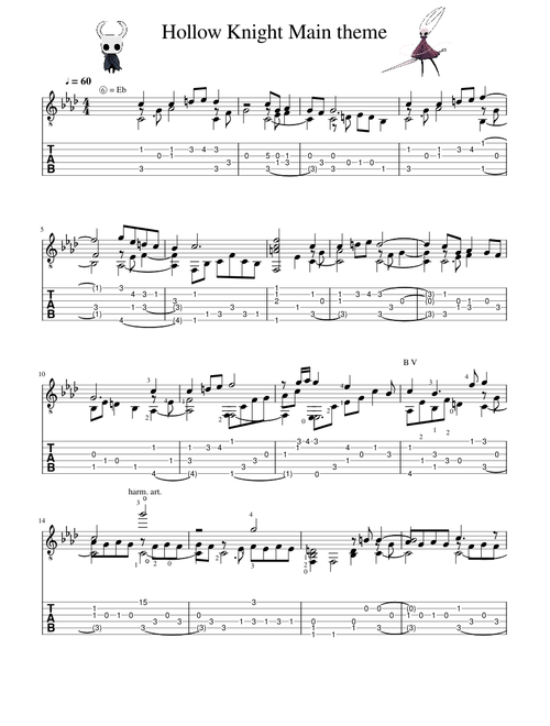 Hollow Knight - Main theme