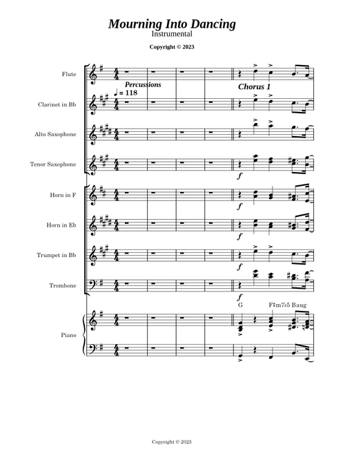 Mourning into dancing – Ron Kenoly Mourning-Into-Dancing Big Band