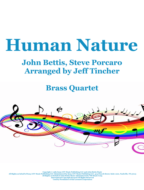 Human Nature (Arr. Jeff Tincher) - Michael Jackson (Brass Ensemble)