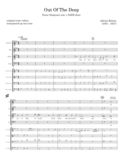 Out Of The Deep - Adrian Batten