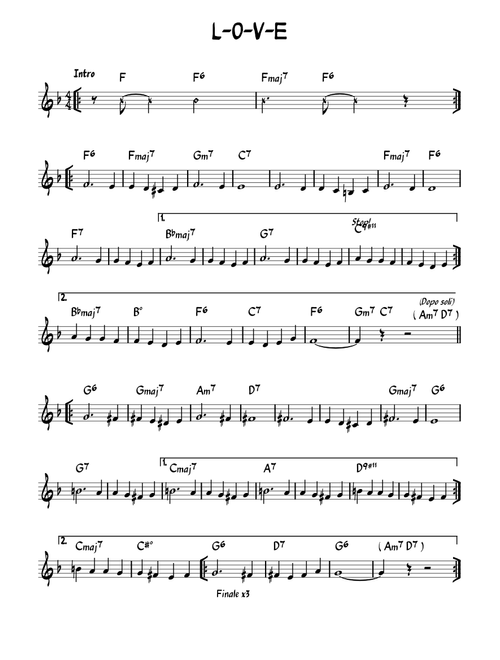 L-O-V-E – Nat King Cole L-O-V-E